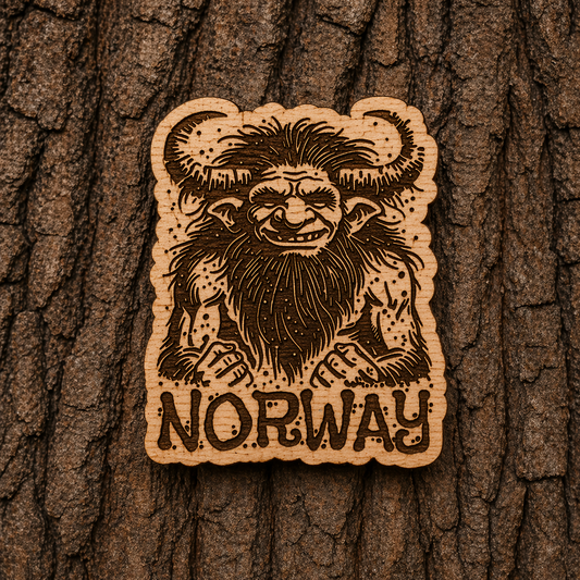 Devil troll 52x42mm magnet