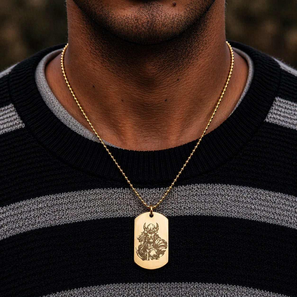 Thor soldier tag necklace - Stainless steel