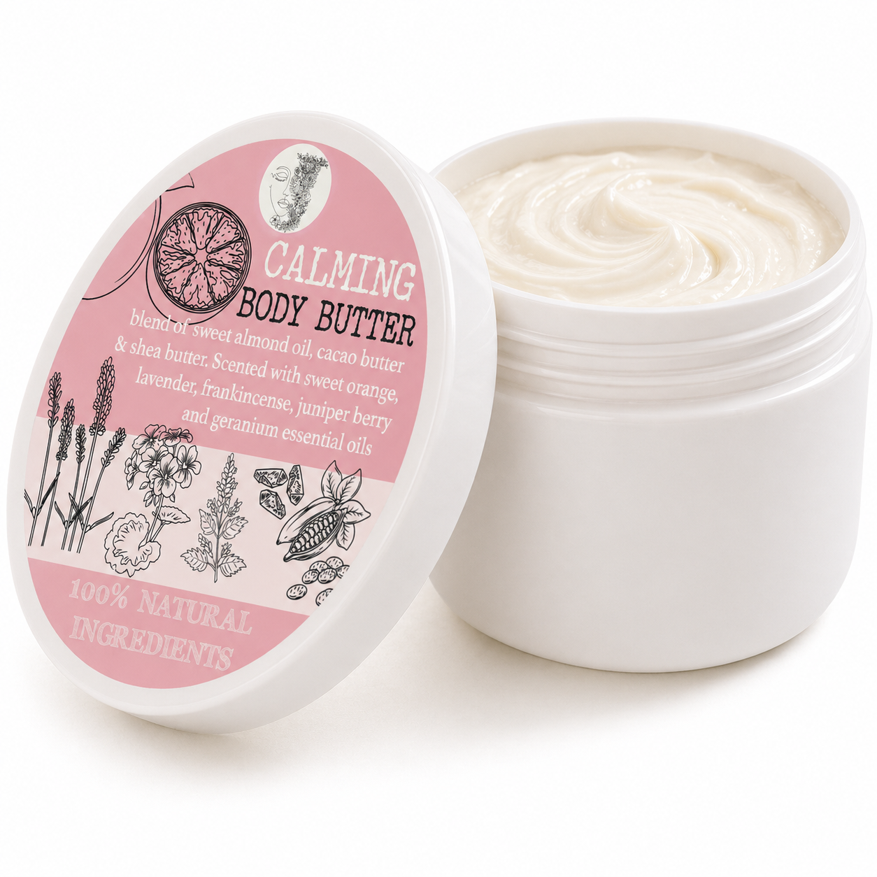 Calming body butter
