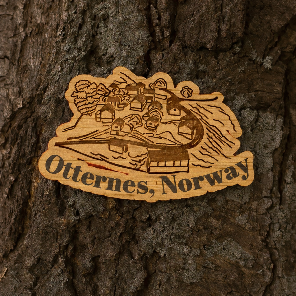 Otternes from above 50x31mm magnet