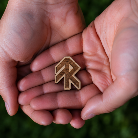 Energy rune 23x18mm pin