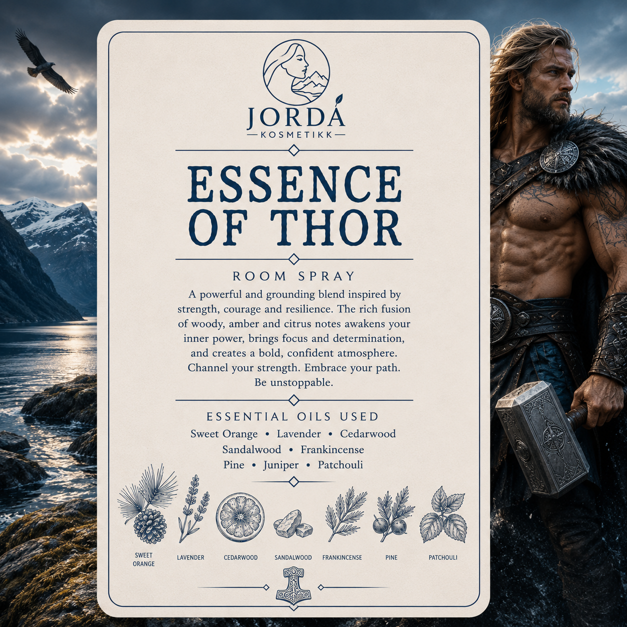 Essence of Thor home spray 100ml