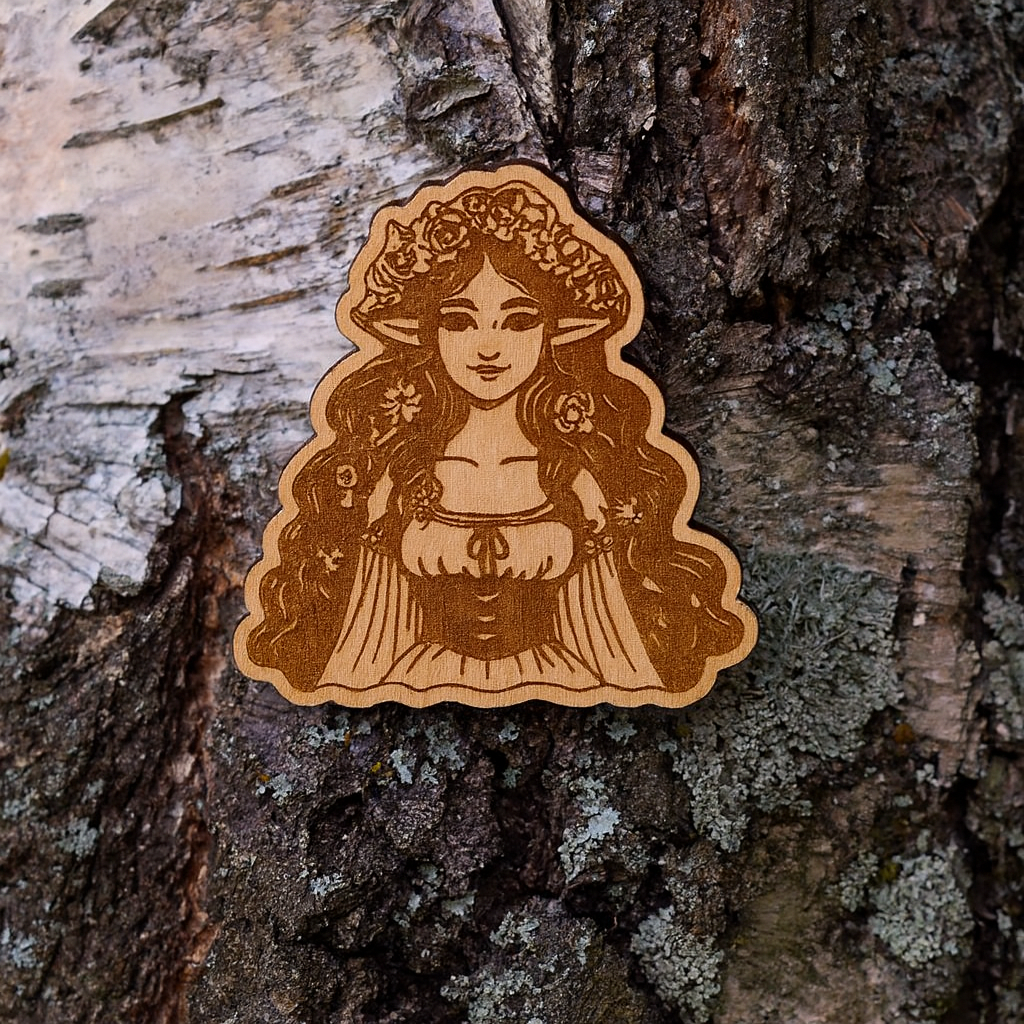 Huldra 22x22mm pin