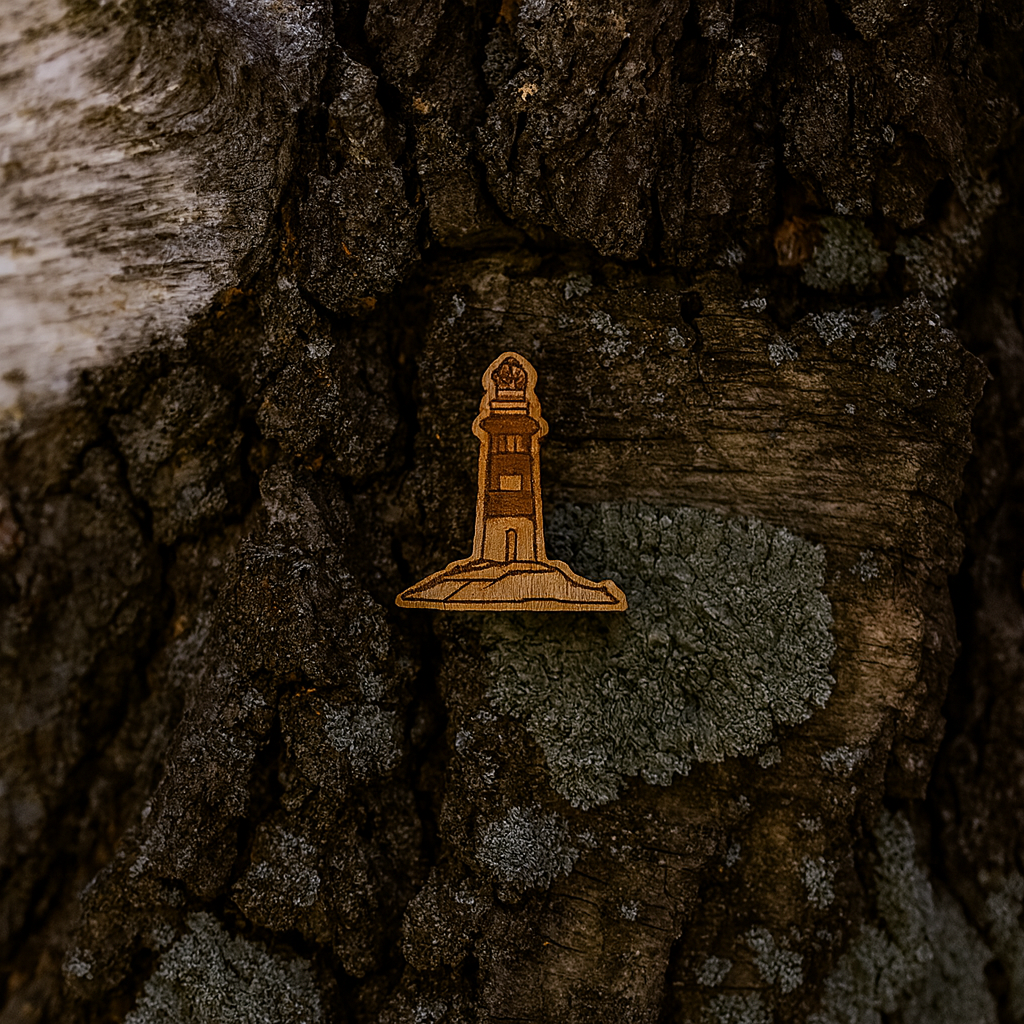 Lighthouse 25x25mm pin