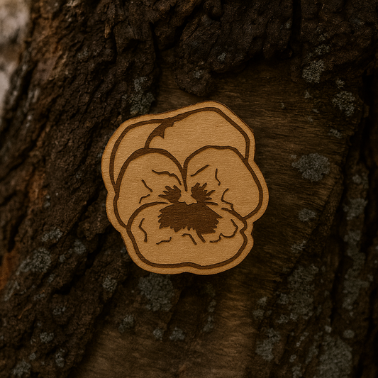 Pansie head 22x24mm pin
