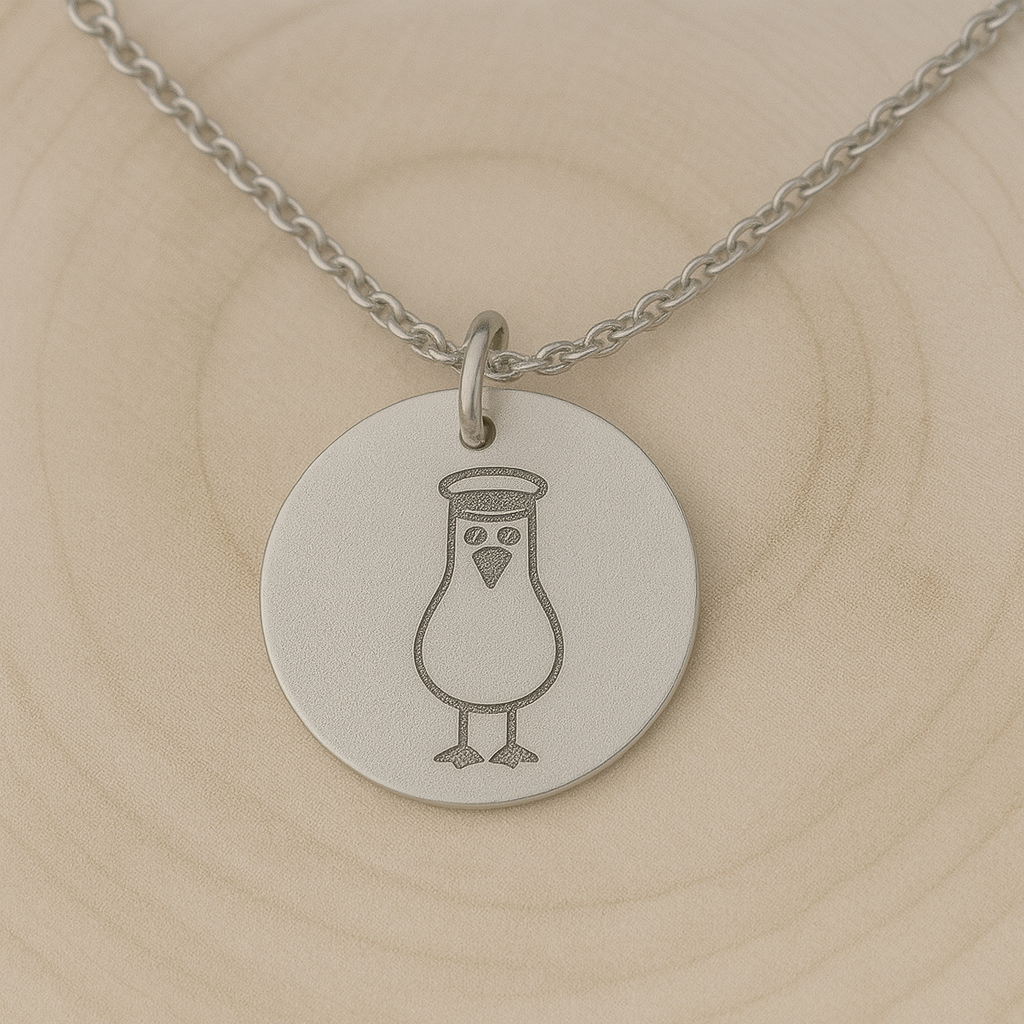 Seagull captain necklace- Stainless Steel