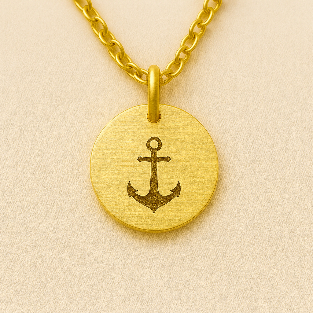 Anchor necklace - Stainless steel