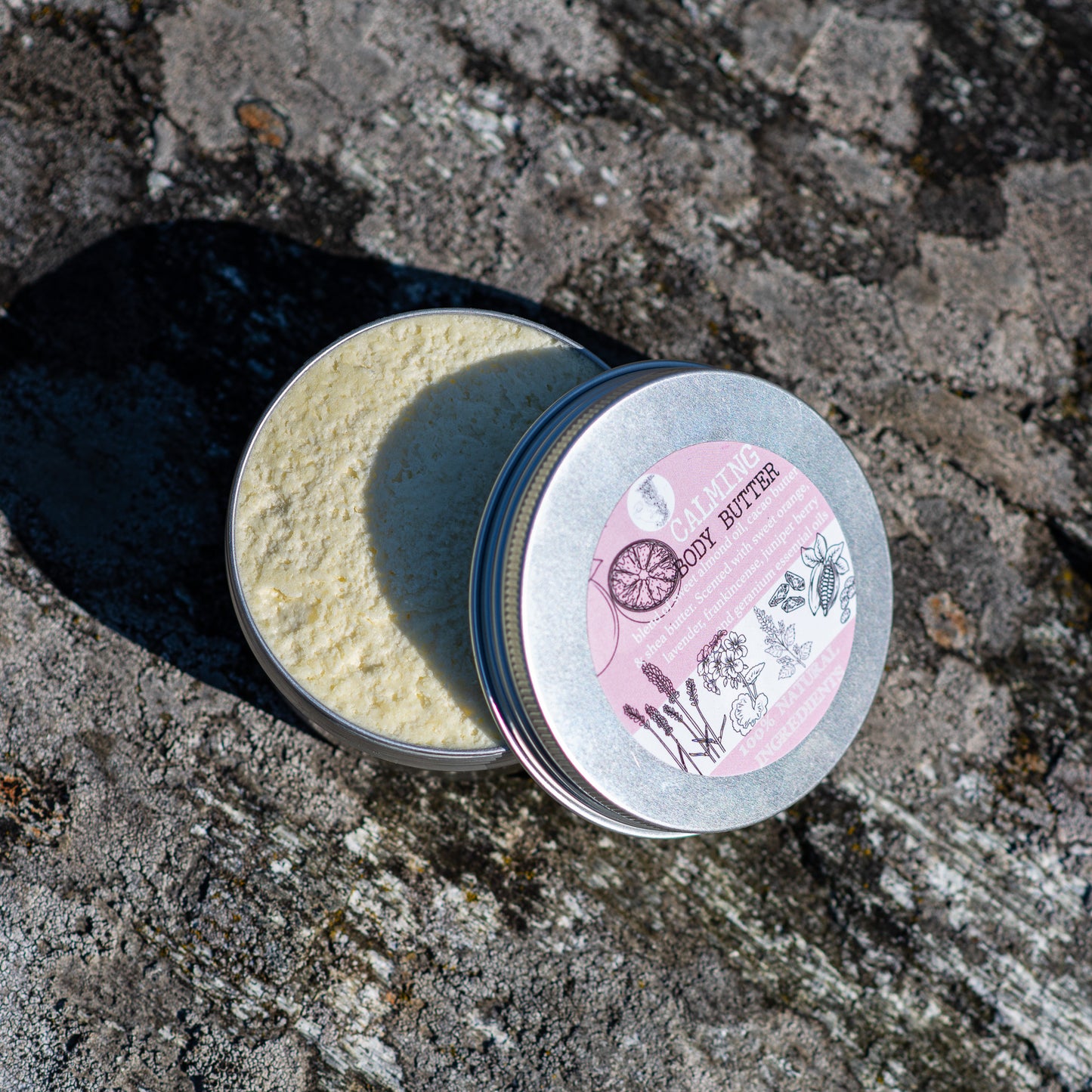 Calming body butter