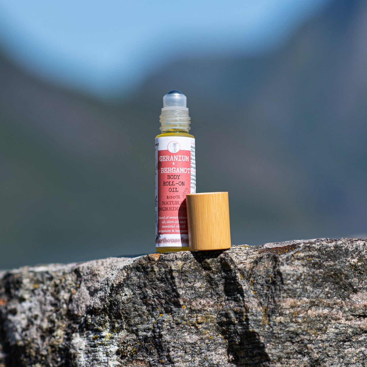 Geranium bergamot roll-on oil 10ml