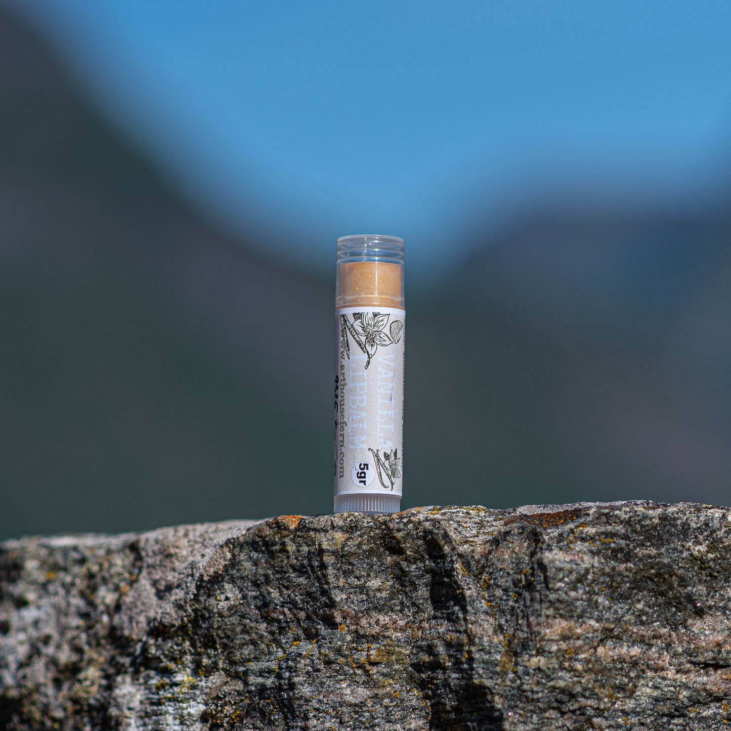 Vanilla&Gold dust Lipbalm 99% Natural