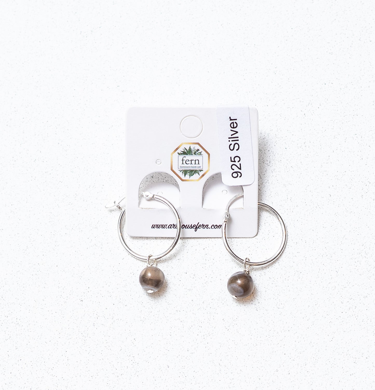 8mm stone bead hoops 925 Silver assorted STONE JEWELLERY SALE