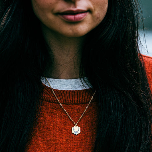 Reindeer necklace - Stainless Steel