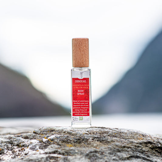 Sinnlicher Körperspray