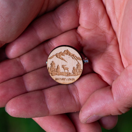 Naturliebhaber Pin