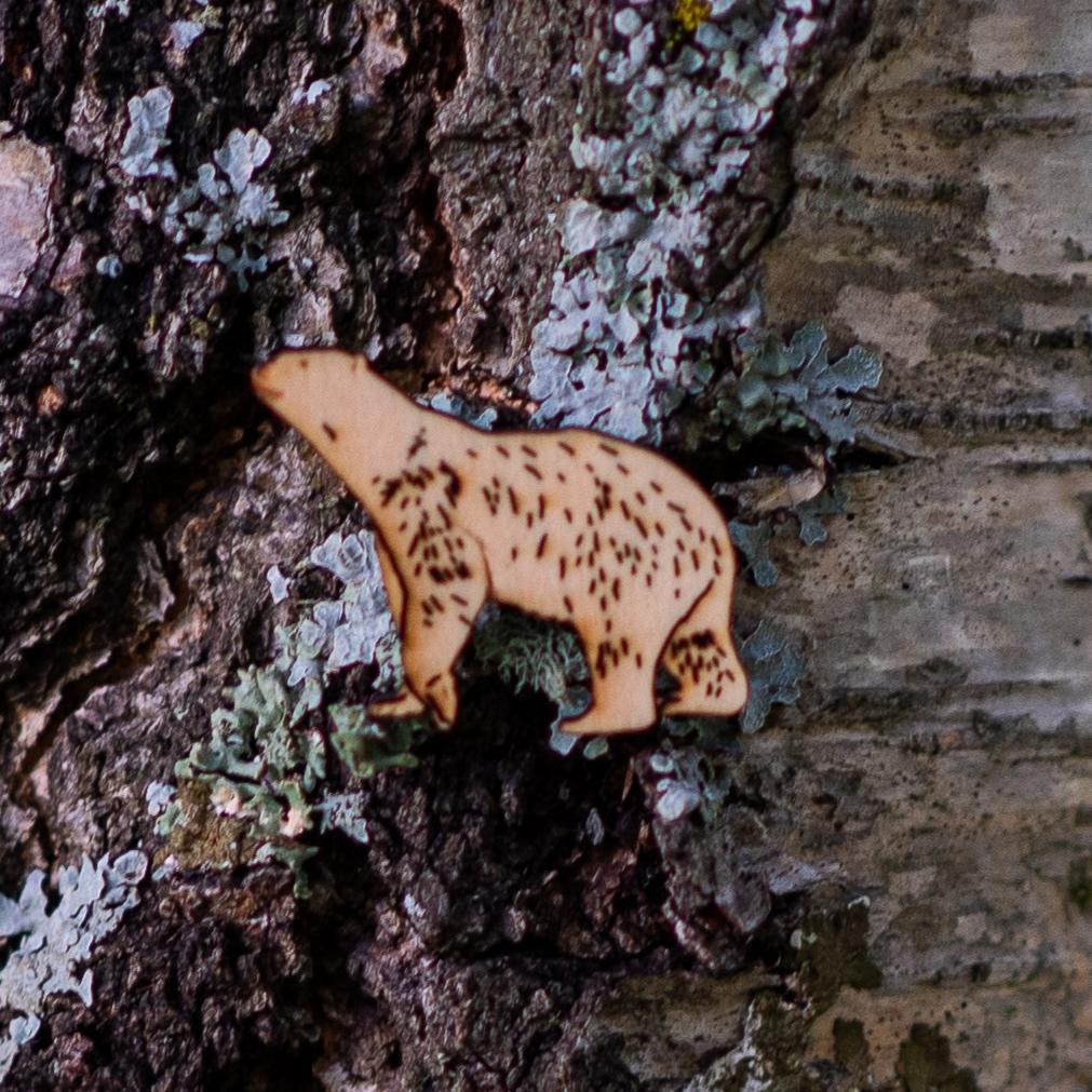 IJsbeer Pin Groot