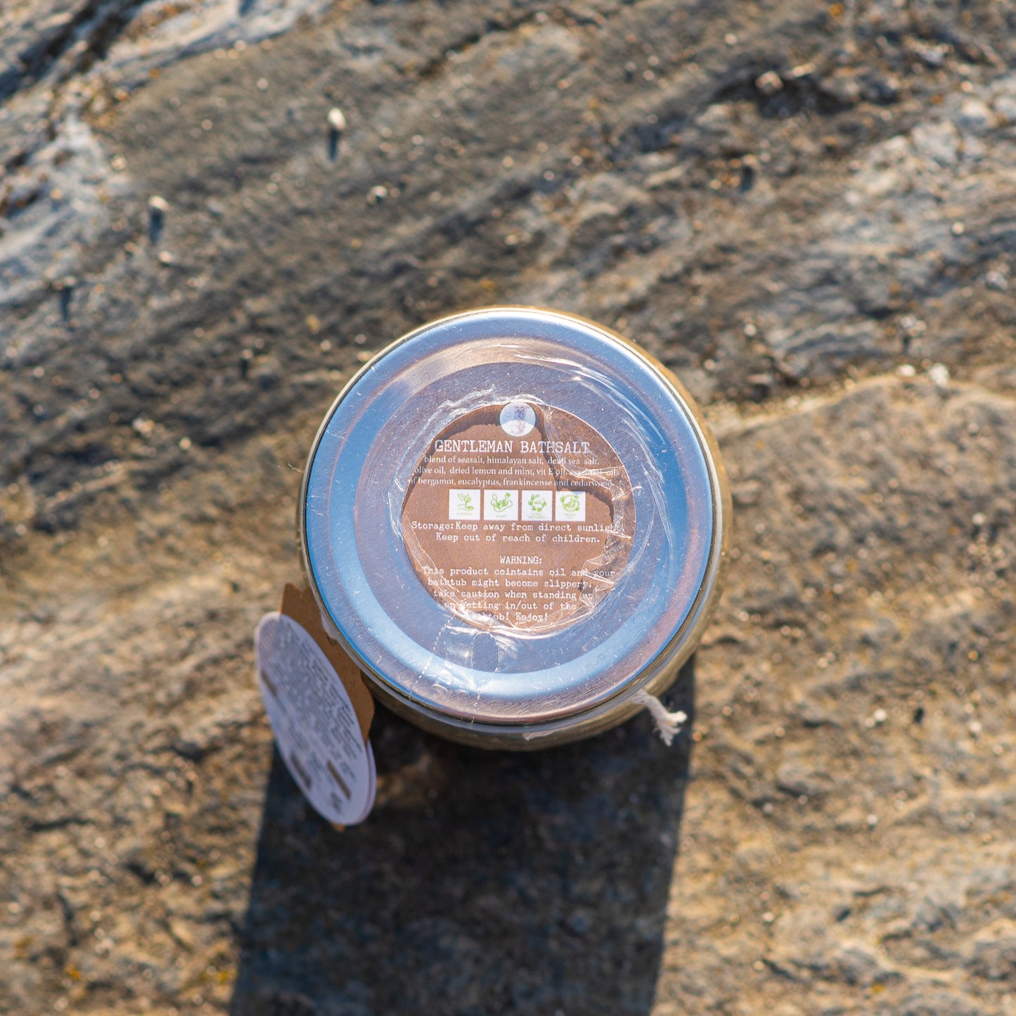 Gentleman Bath salt 100% Natural