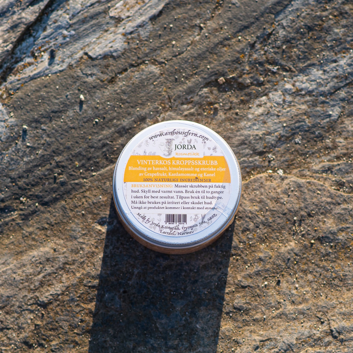 Vinterkos zout scrub