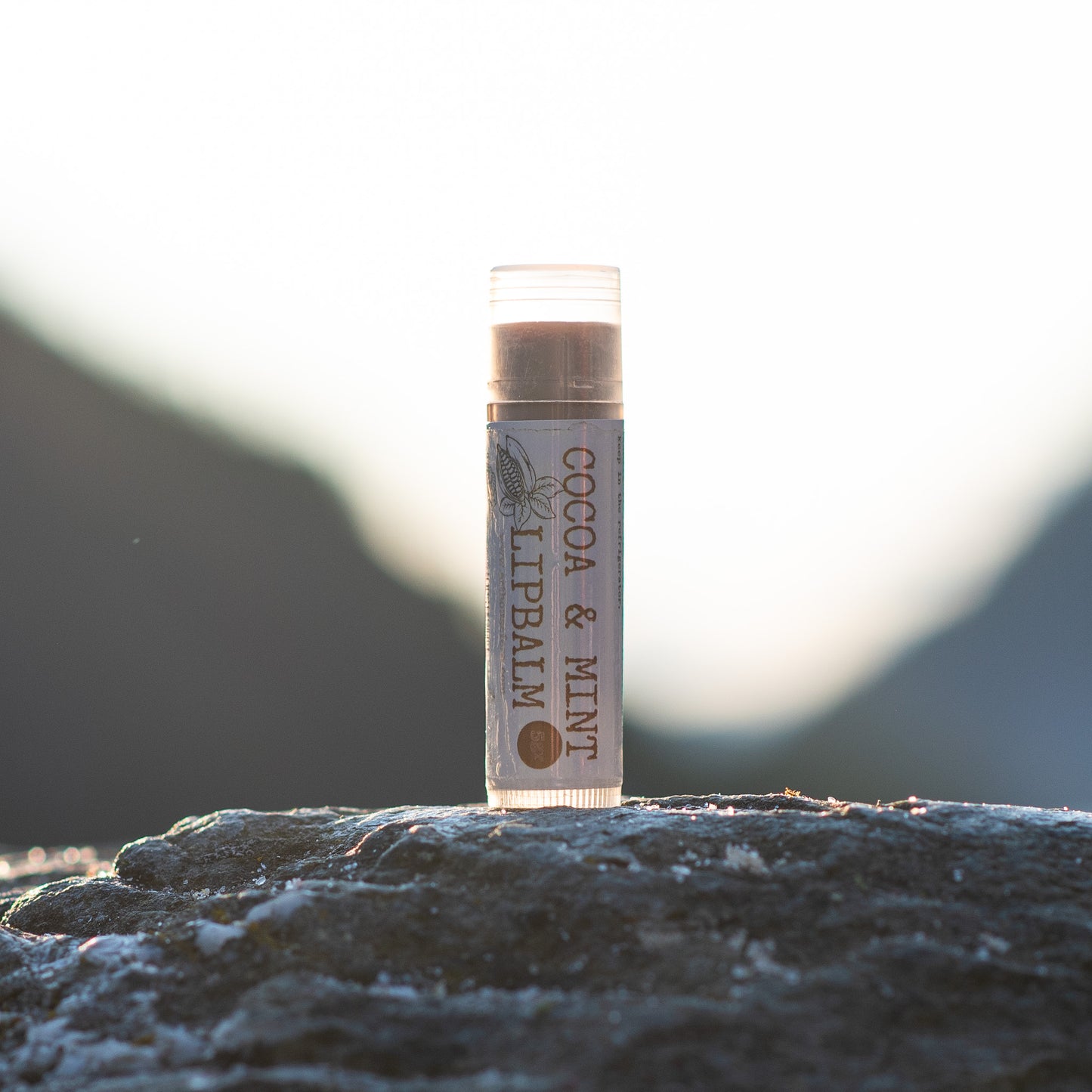 Cocoa & Peppermint Lipbalm 100% Natural