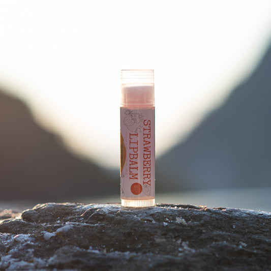 Strawberry Lipbalm 99% Natural