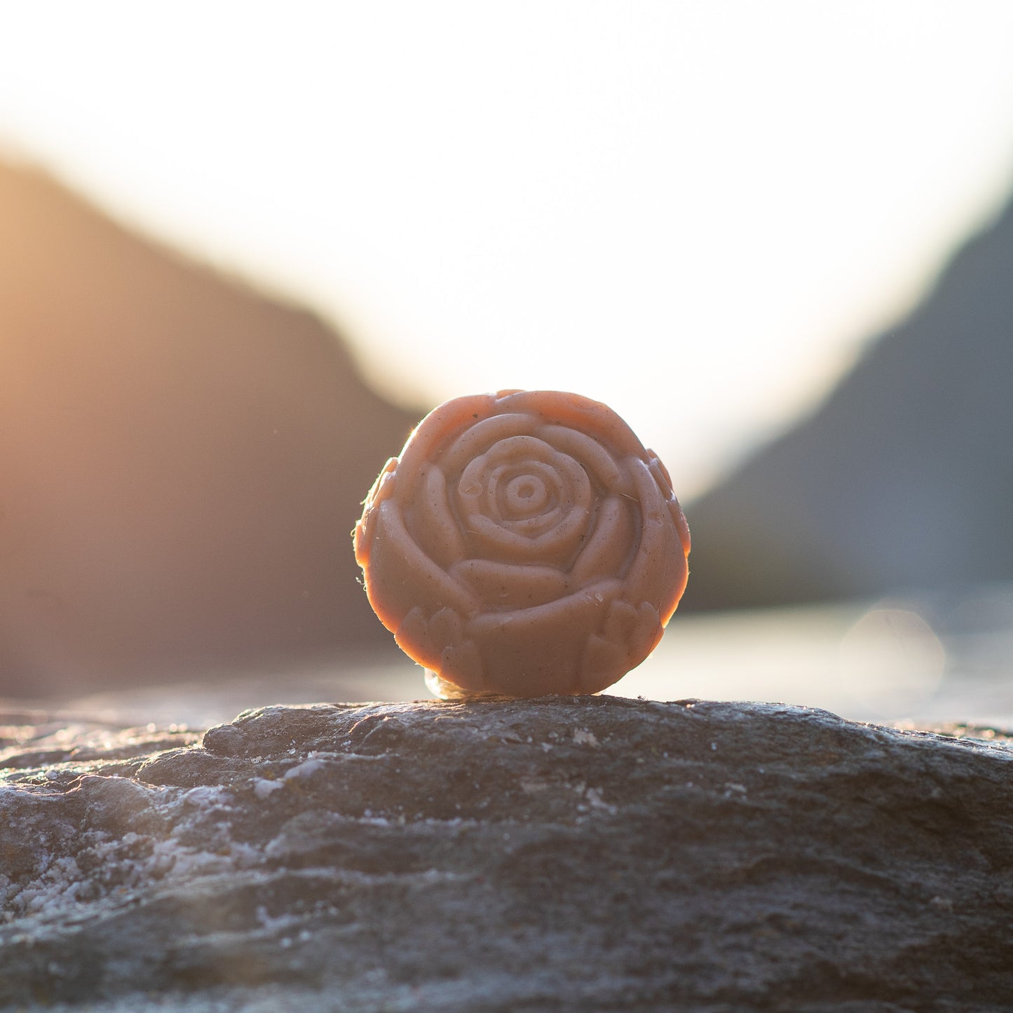 Xmas rose soap 100% natural