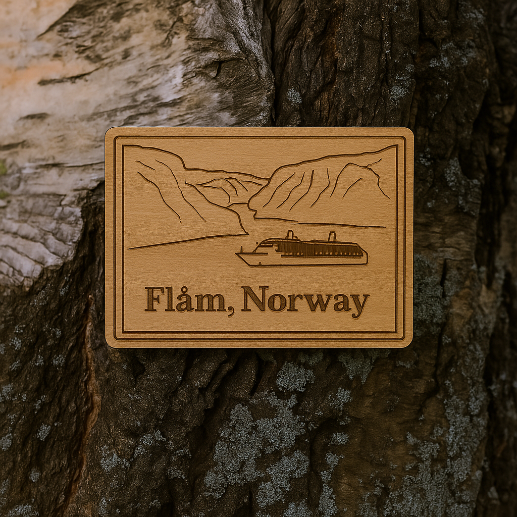 Port of Flam cruise 50x34mm magnet