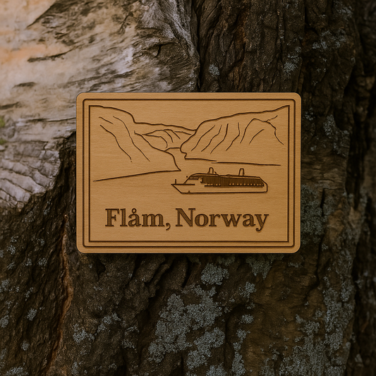 Port of Flam cruise 50x34mm magnet