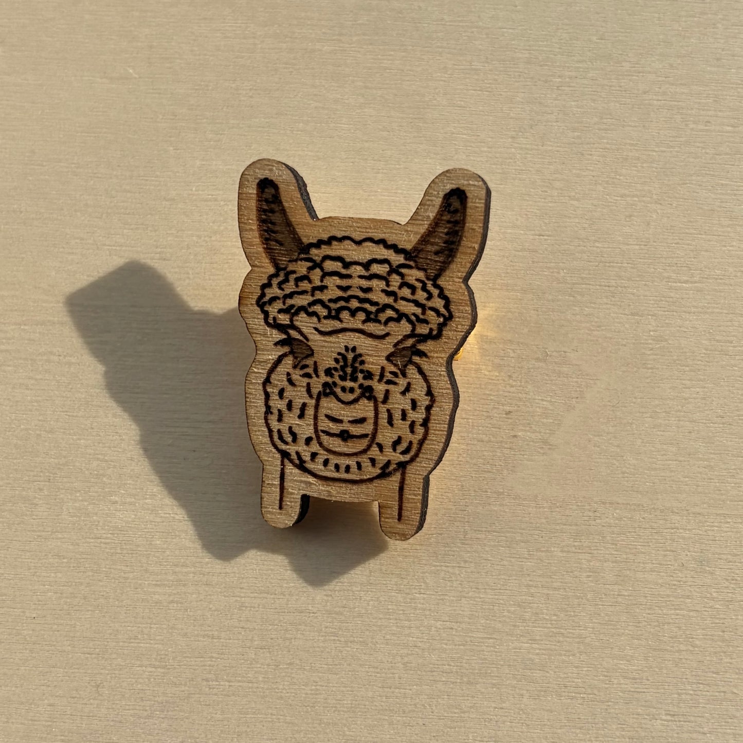 Llamma head 22x33mm