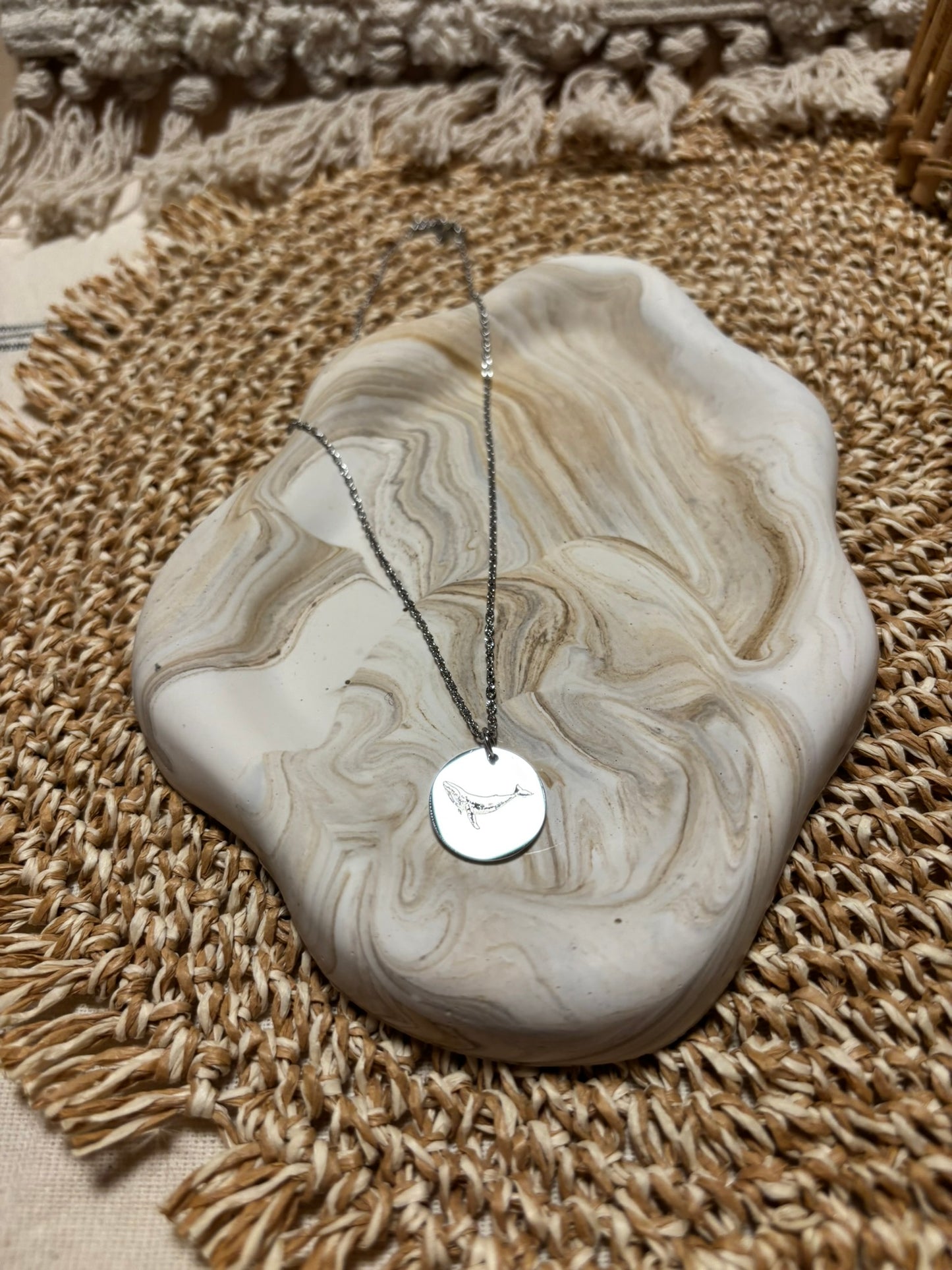 Cloud Tray voor sieraden - Taupe marmer