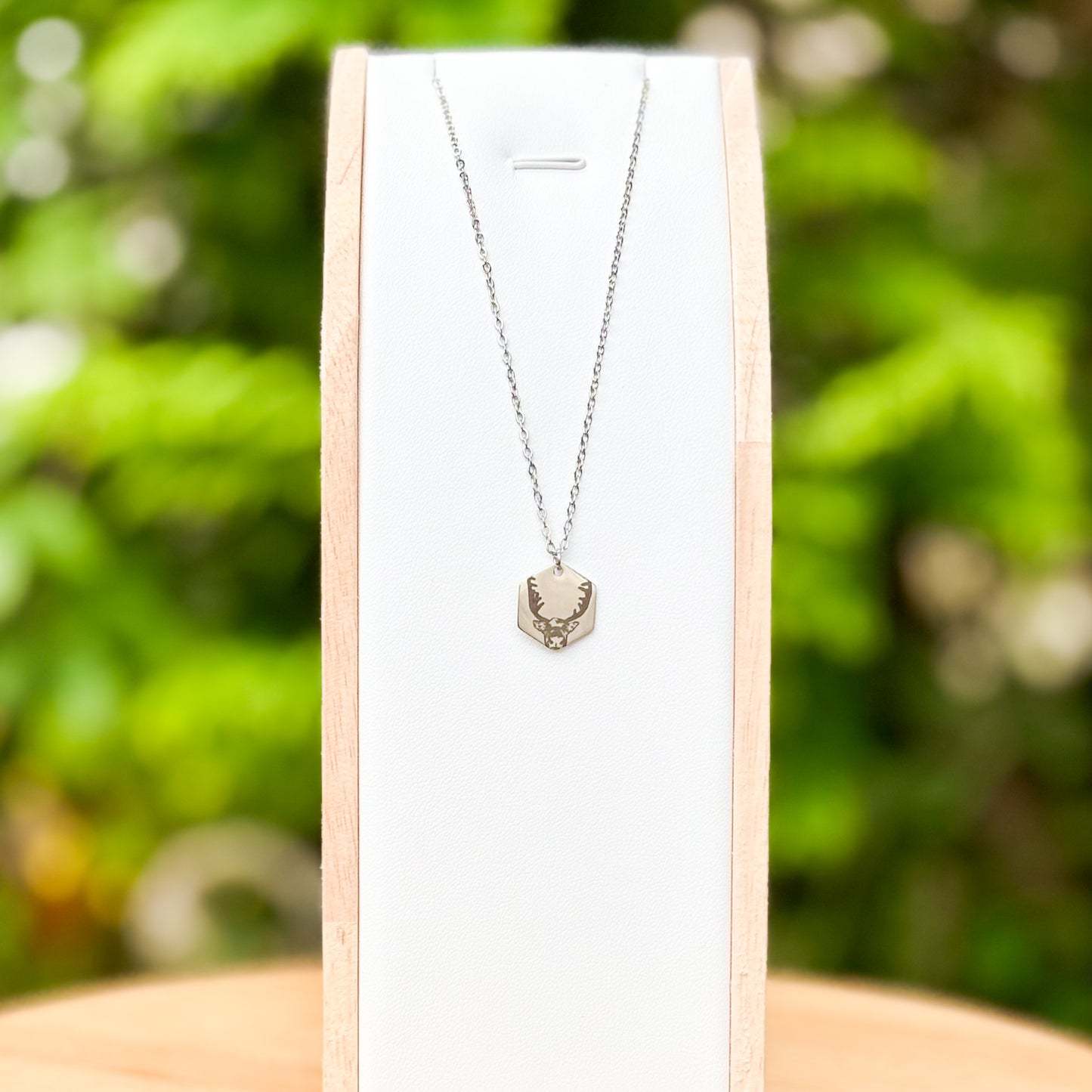 Reindeer necklace - Stainless Steel