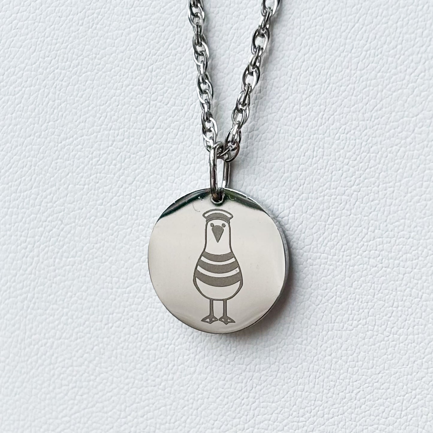 Seagull sailor necklace- Stainless Steel
