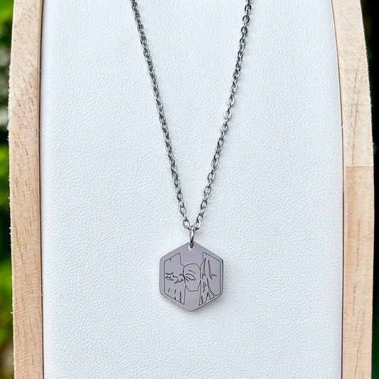 Kjerag bolten necklace - Stainless Steel