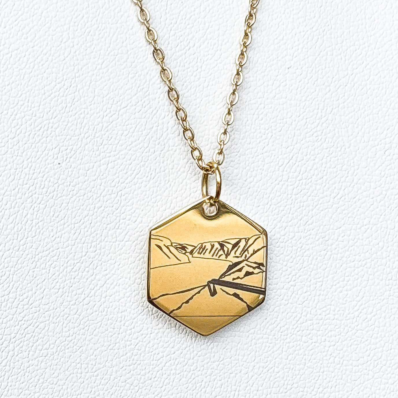 Stegastein 16mm necklace- Stainless Steel