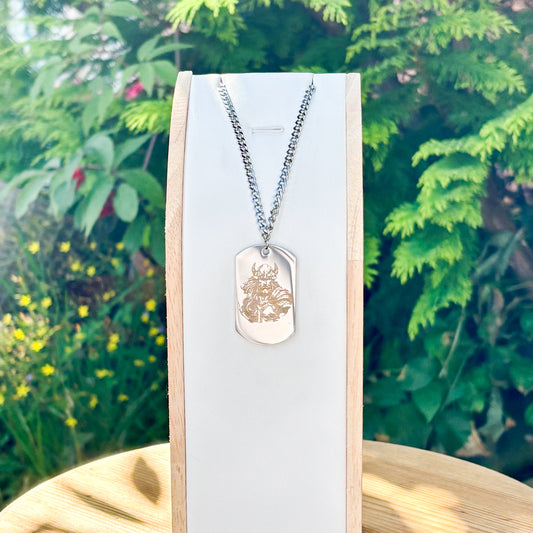 Thor soldier tag necklace - Stainless steel