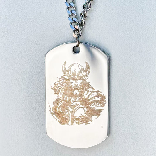 Thor soldier tag necklace - Stainless steel
