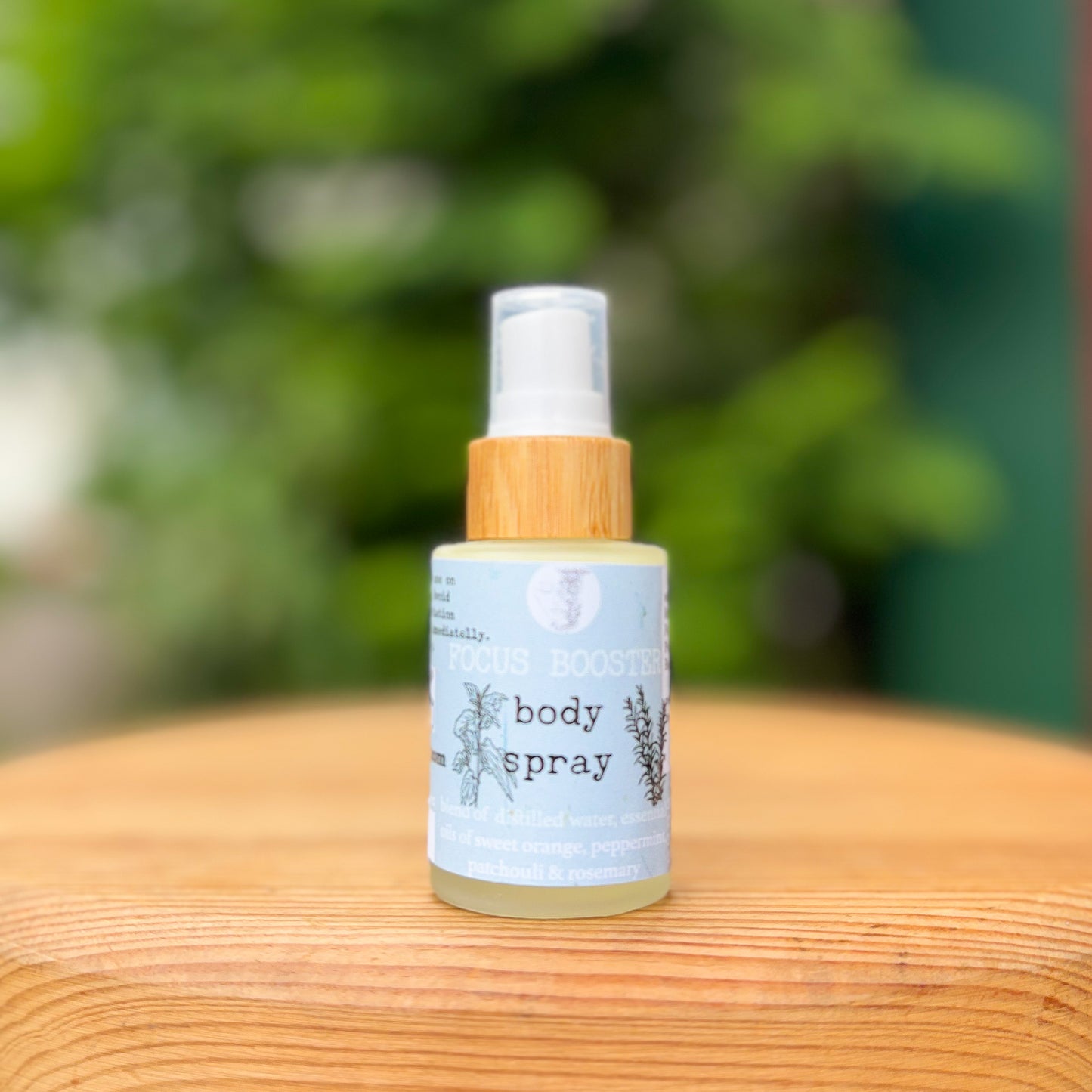 Focus body spray