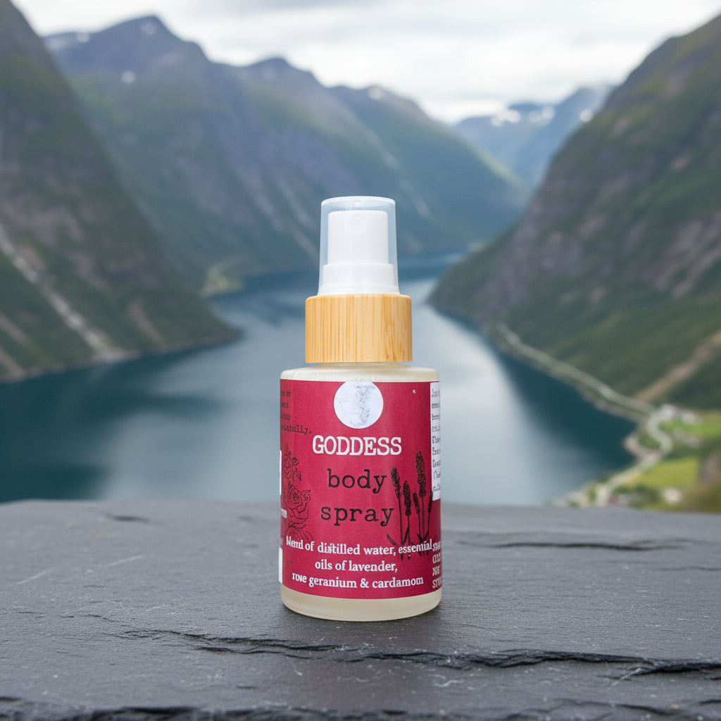 Goddess body spray