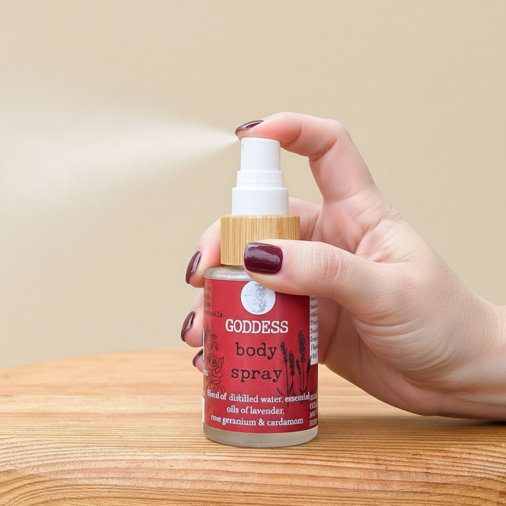 Goddess body spray