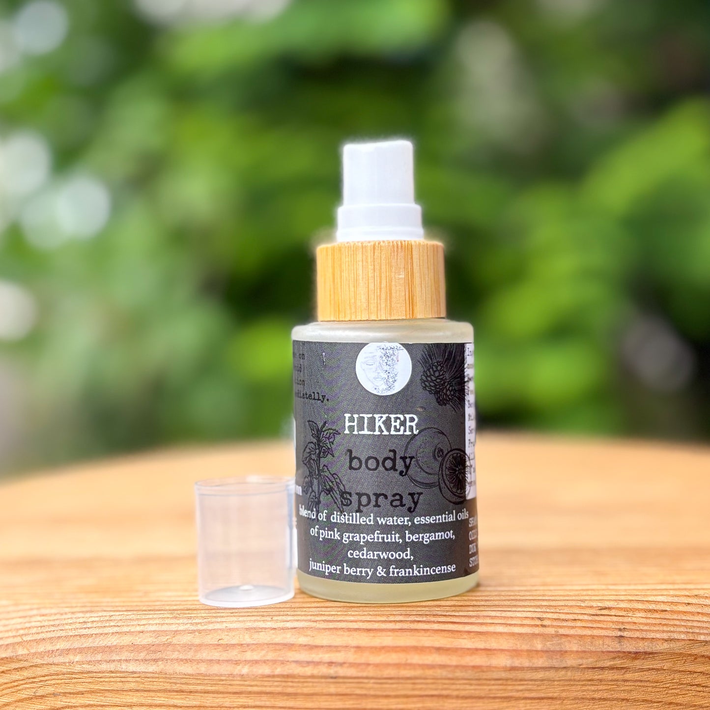 Hiker body spray