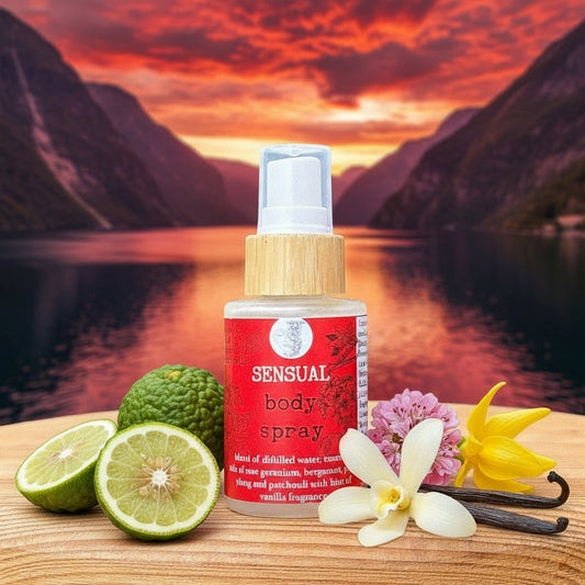 Sensual body spray
