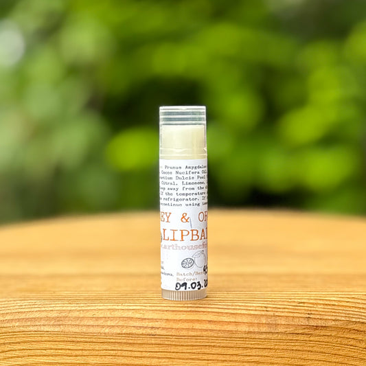 Honey & Orange Lipbalm 100% Natural