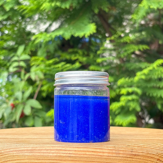 Bluebell salt scrub 99% natural