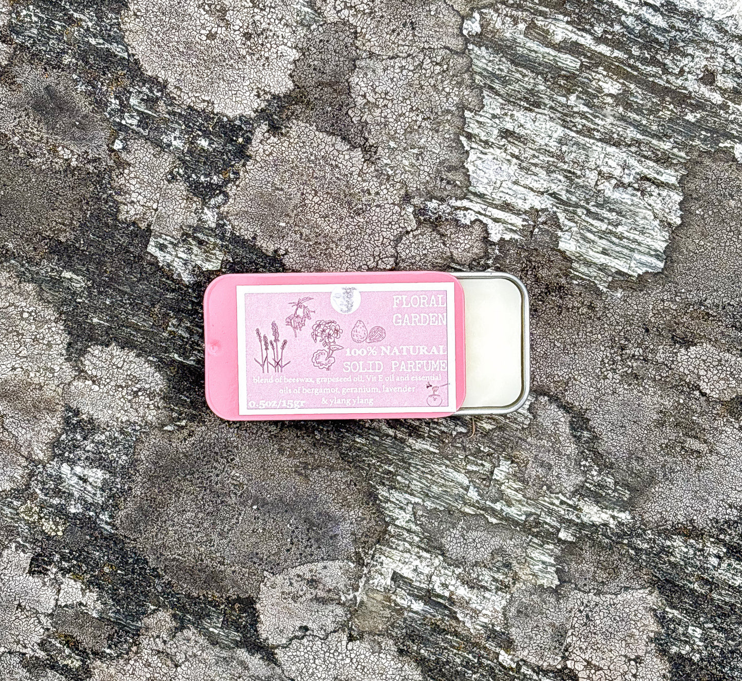 Floral Garden Solid perfume 100% Natural