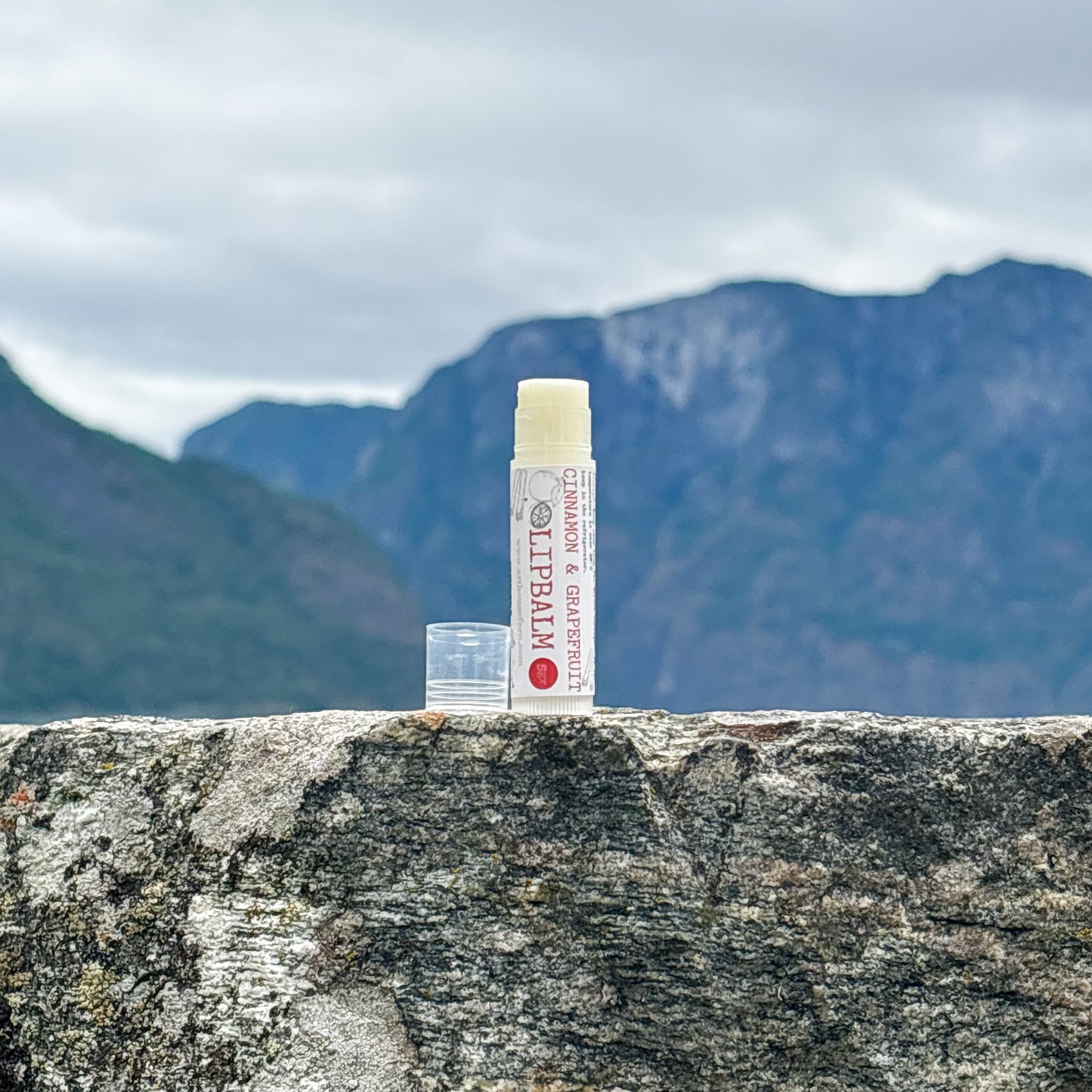 Cinnamon & Grapefruit Lipbalm 100% Natural