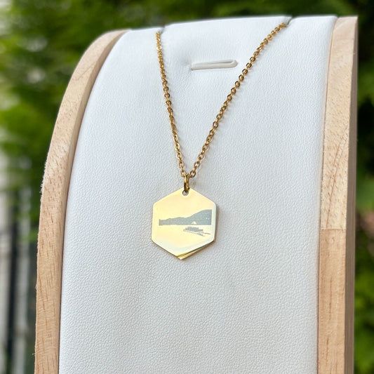 Vision of the fjords cruise necklace - Stainless Steel