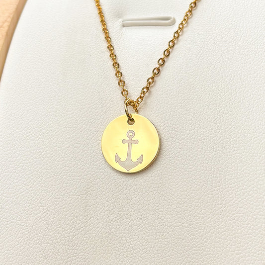 Anchor necklace - Stainless steel