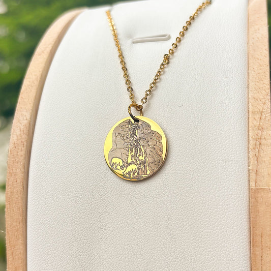 Brekkefossen necklace - Stainless Steel