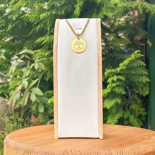 Yggdrasil - tree of life necklace large - Stainless steel