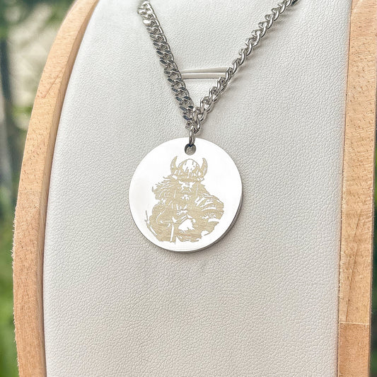 Thor necklace large - Stainless steel