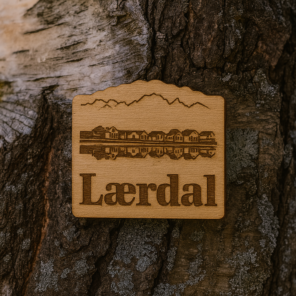 Laerdal brygja on 50x28mm magnet