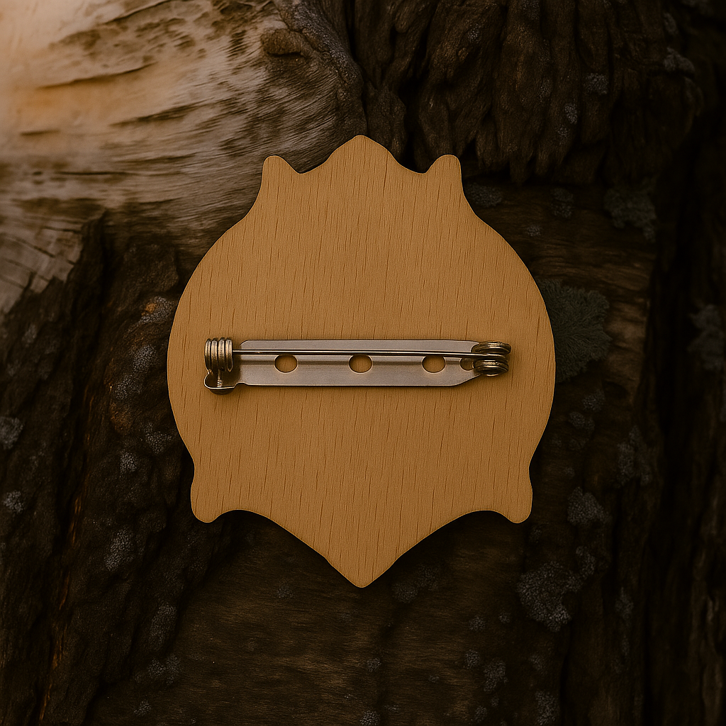 Thors magical hammer 30x25mm pin